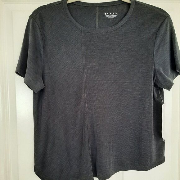 Athleta Gray T-Shirt size SP - Picture 1 of 6
